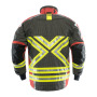 Überjacke FIRE EXPLORER BEAR X-TREME®, IB-TEX®, Aufbau ZA14, dunkelblau/rot